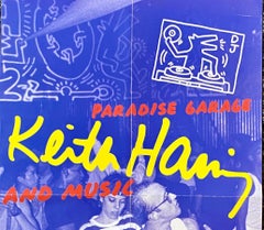 Keith Haring Paradise Garage Exhibit Poster 'Keith Haring Jeffrey Deitch'