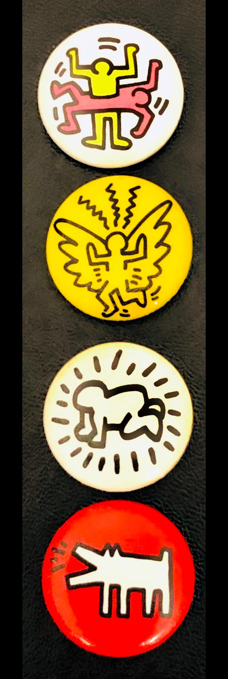 keith haring pins