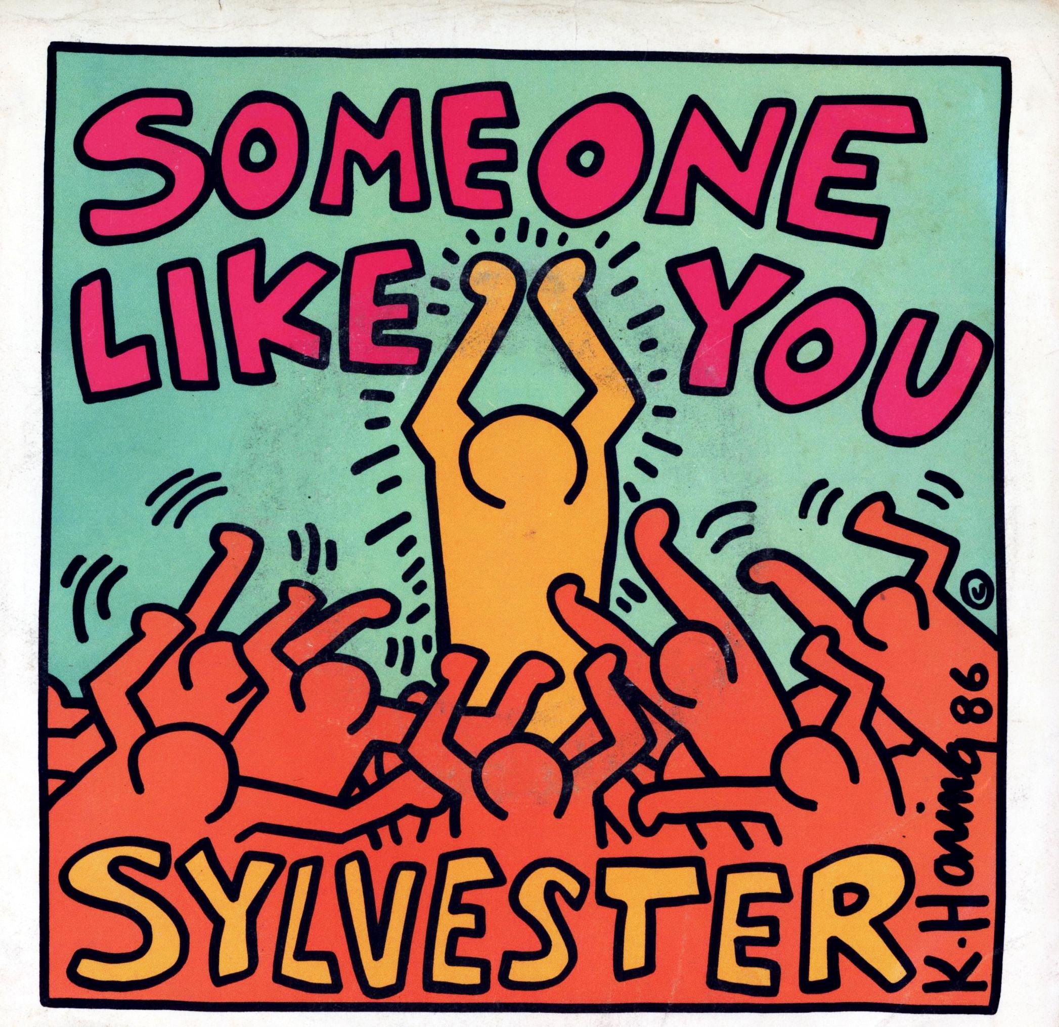 1980s Keith Haring Album Cover Art (vintage Keith Haring) For Sale 2