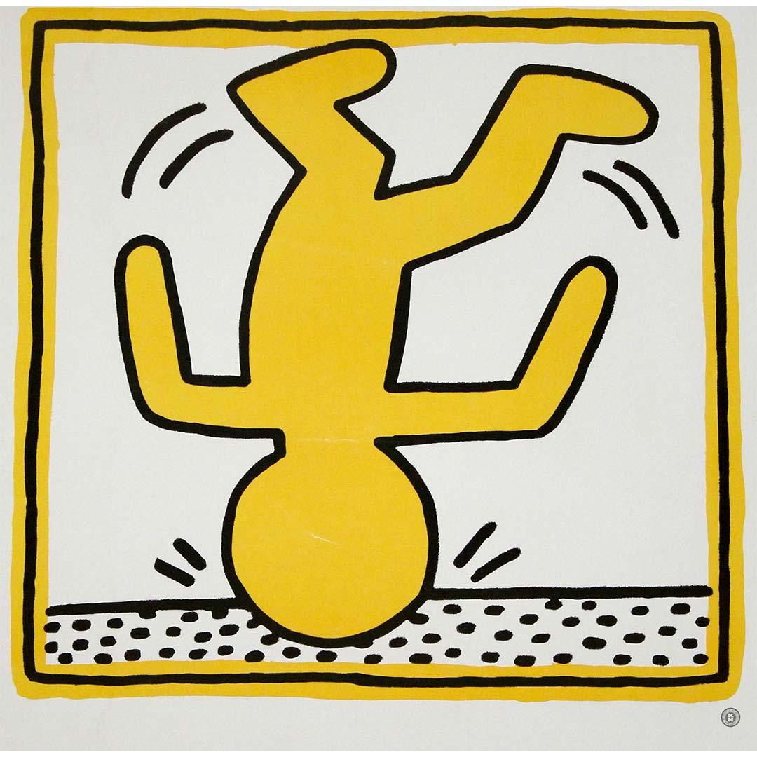 Cartel original de 1982 de Keith Haring - 