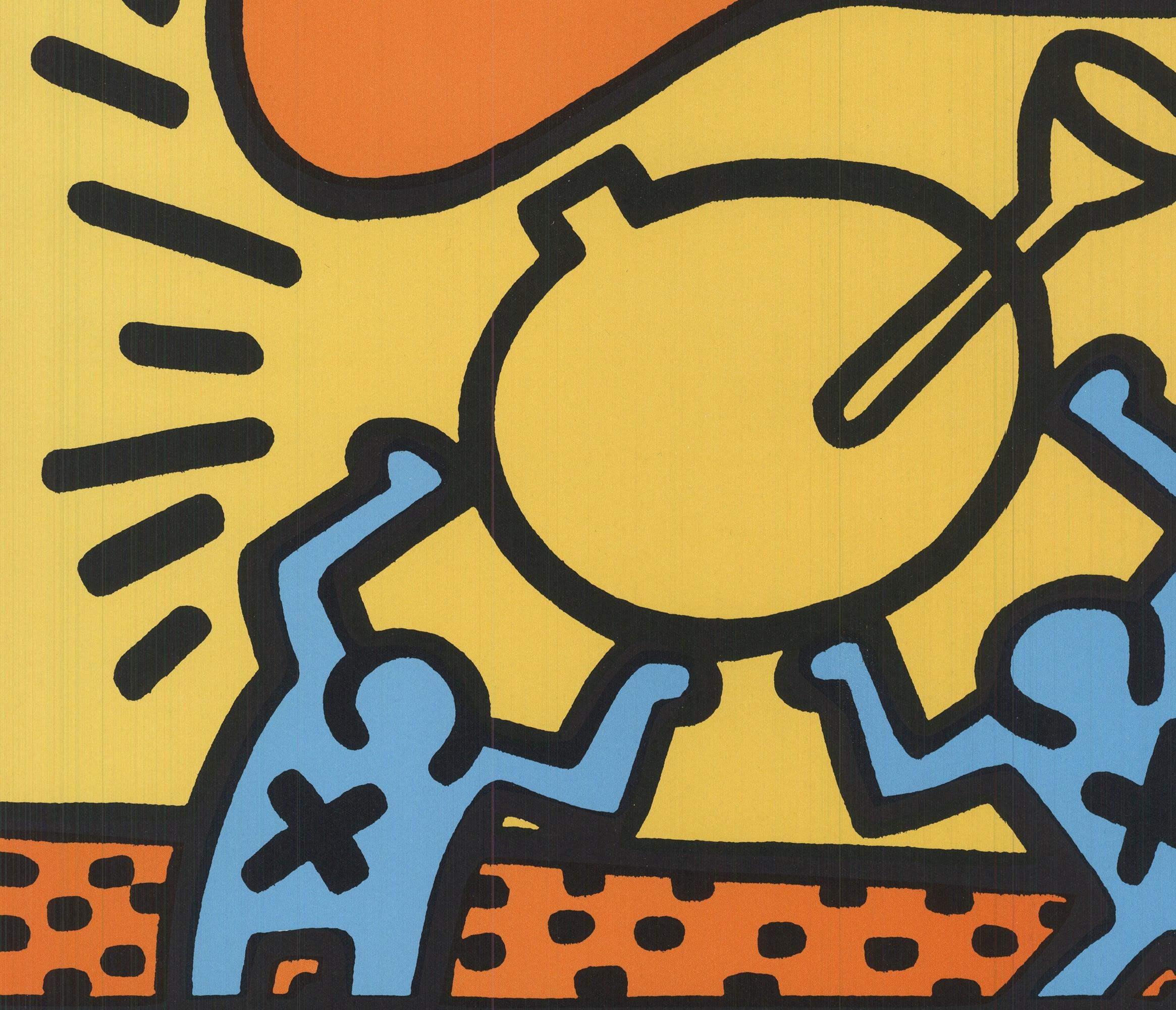 1986 Keith Haring 'Crack Down' Vintage Pop Art en venta 3