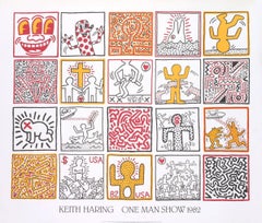 1986 Keith Haring „One Man Show“ FIRST EDITION
