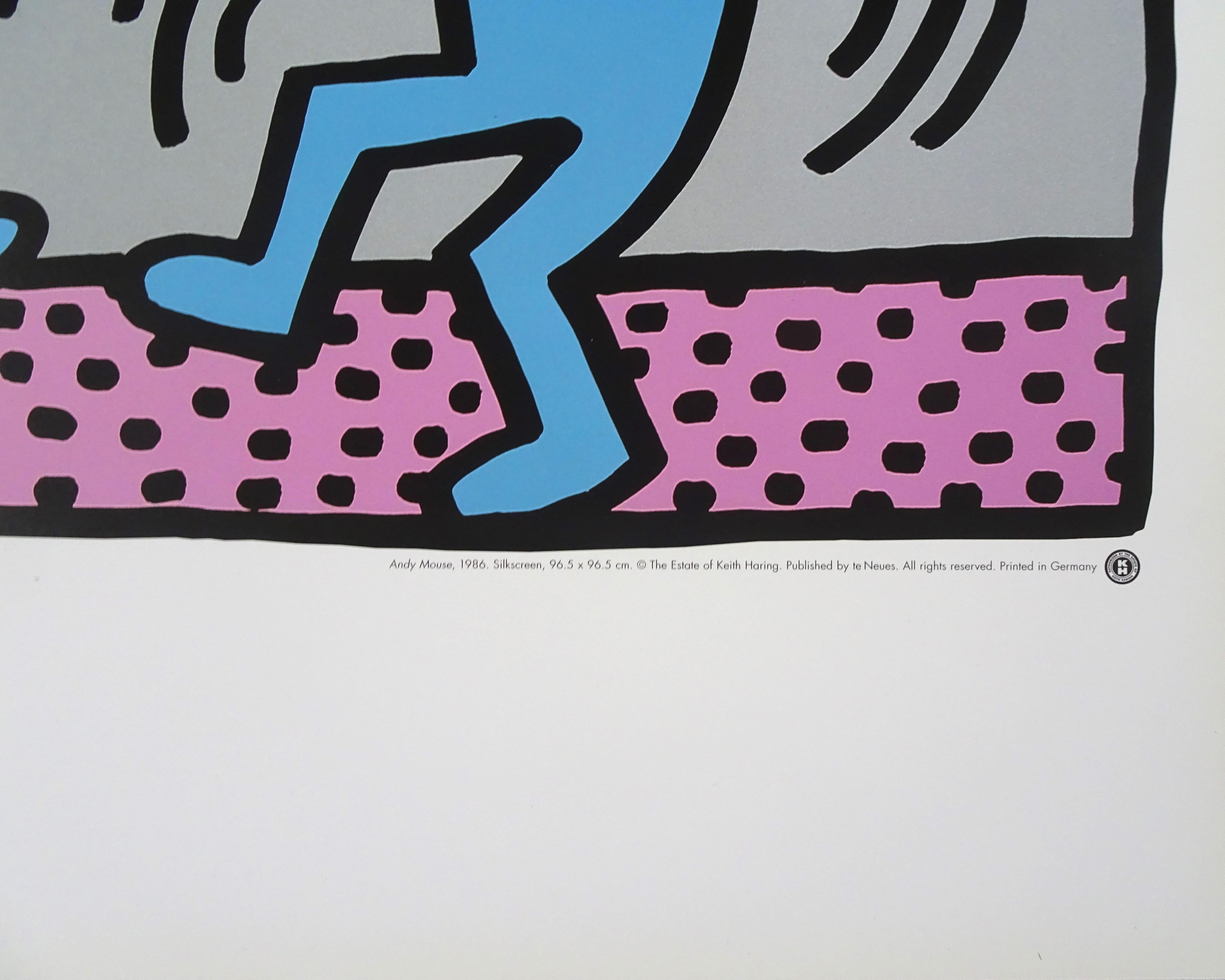 Andy Mouse - 1980s - Keith Haring - Offset - Contemporary 1