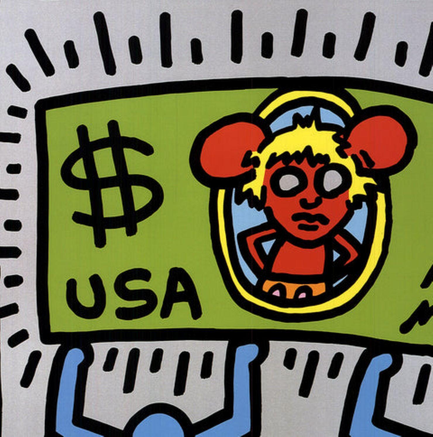 Andy Mouse By Keith Haring en vente 3