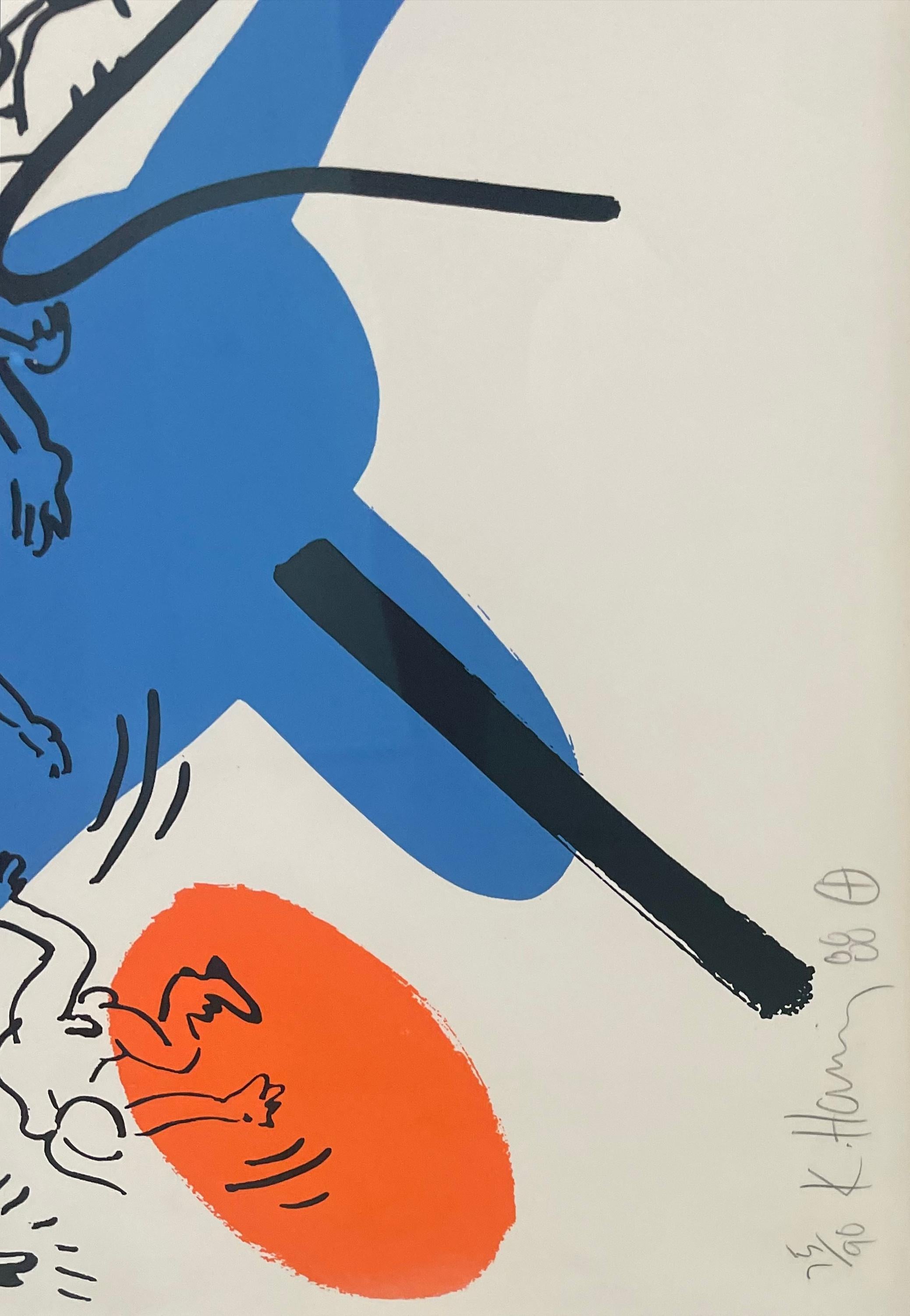 Apokalypse 10 (Pop-Art), Print, von Keith Haring