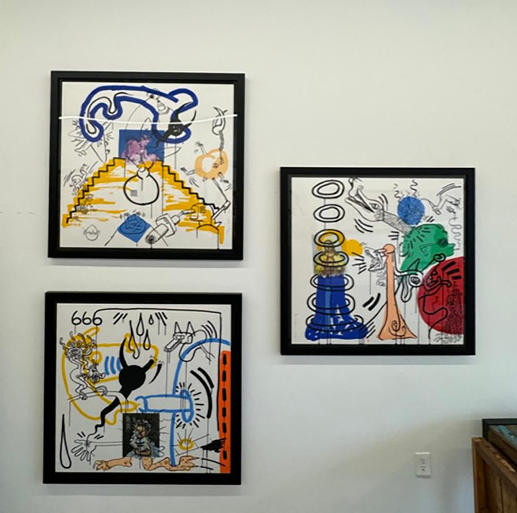 Apocalypse 3 - Print by Keith Haring