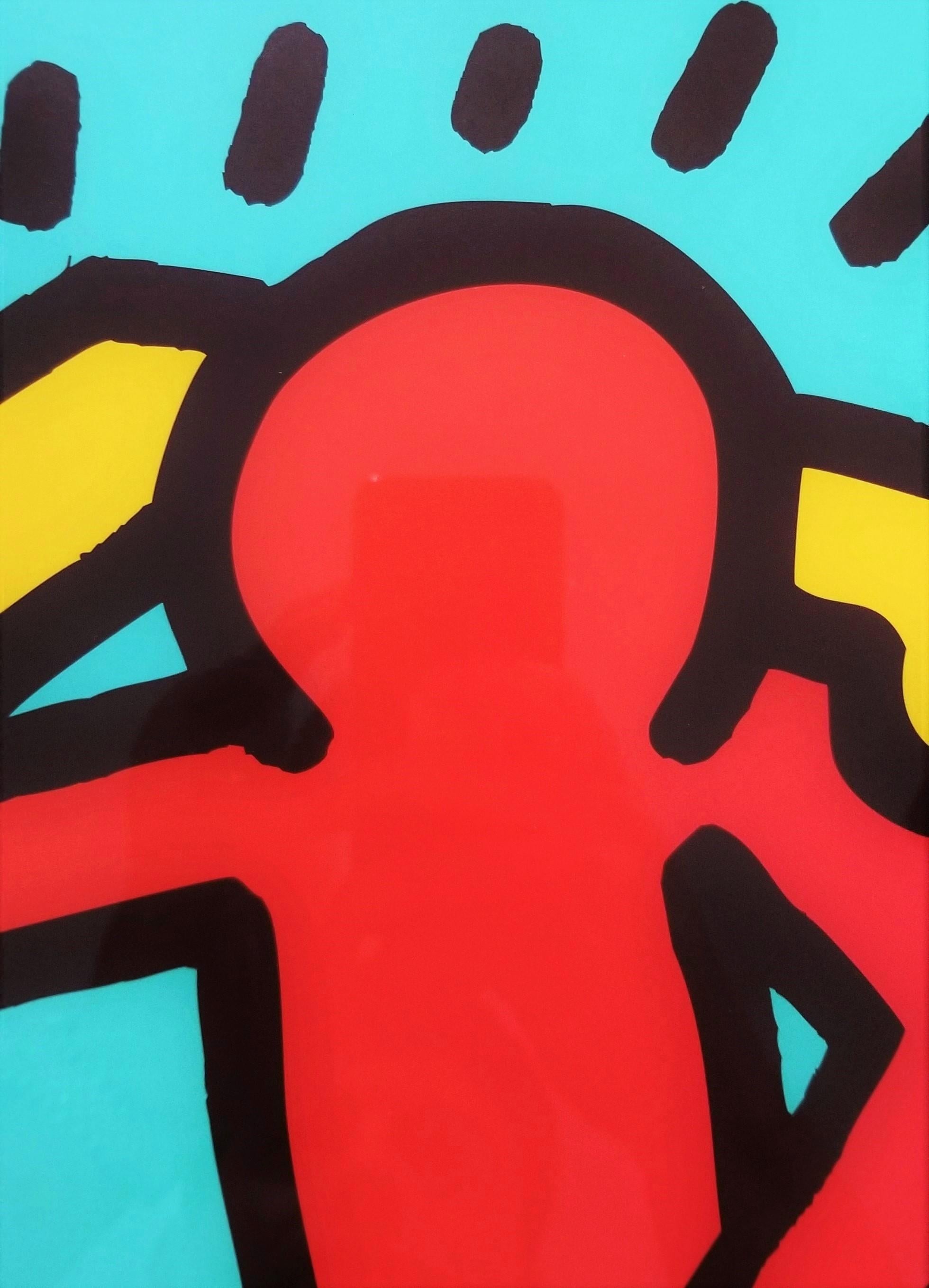 Best Buddies Poster /// Keith Haring Street Pop Art New York IDD DD gemeinnützige Organisation im Angebot 14