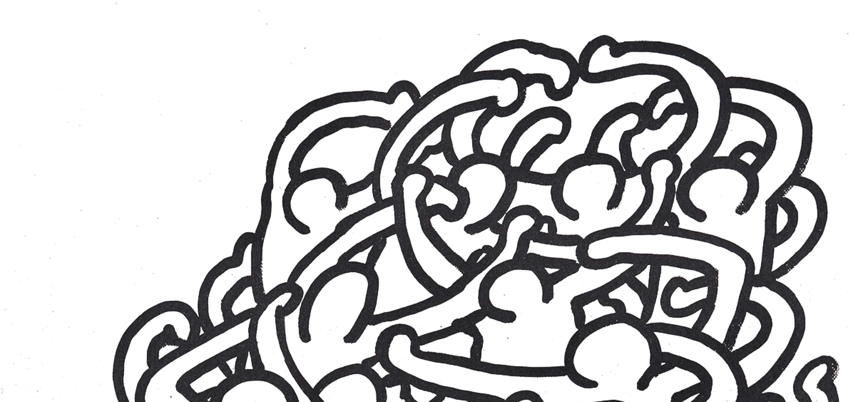 Zusammensetzung, Against All Odds (Pop-Art), Print, von Keith Haring