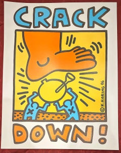 Affiche « Crack Down Benefit » (Ed. /2000)