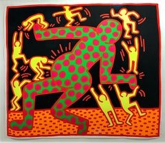 Fertility No.3 Hand Signed by Keith Haring American Art