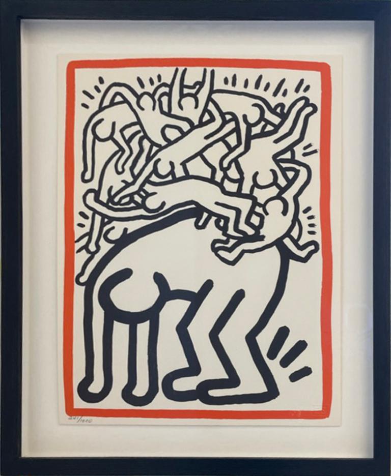 Fight Aids Worldwide - Print by Keith Haring