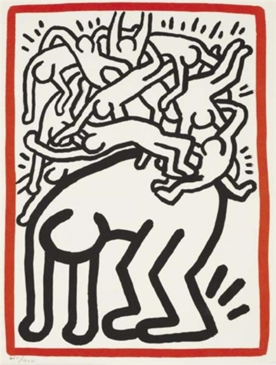 Fight AIDS Worldwide, Keith Haring
