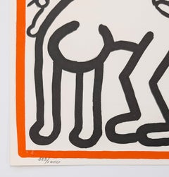 „Fight AIDS Worldwide“ – Lithografie, Pop-Art, vom Nachlass signiert, Auflage 583/1000
