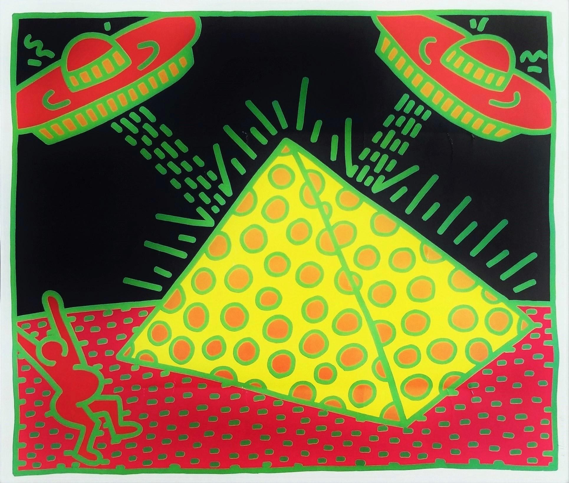 Galerie Littmann (Keith Haring: Retrospective Editions on Paper) Poster /// Pop For Sale 8