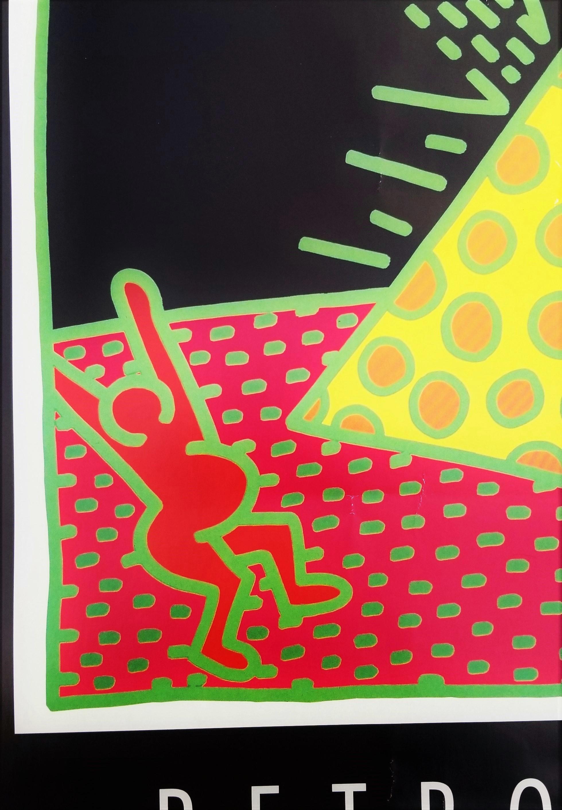 Galerie Littmann (Keith Haring: Retrospective Editions on Paper) Poster /// Pop For Sale 12
