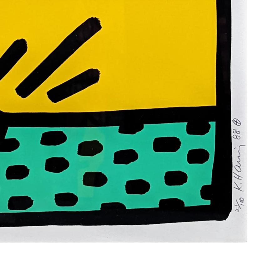 GROWING (1) - Print by Keith Haring