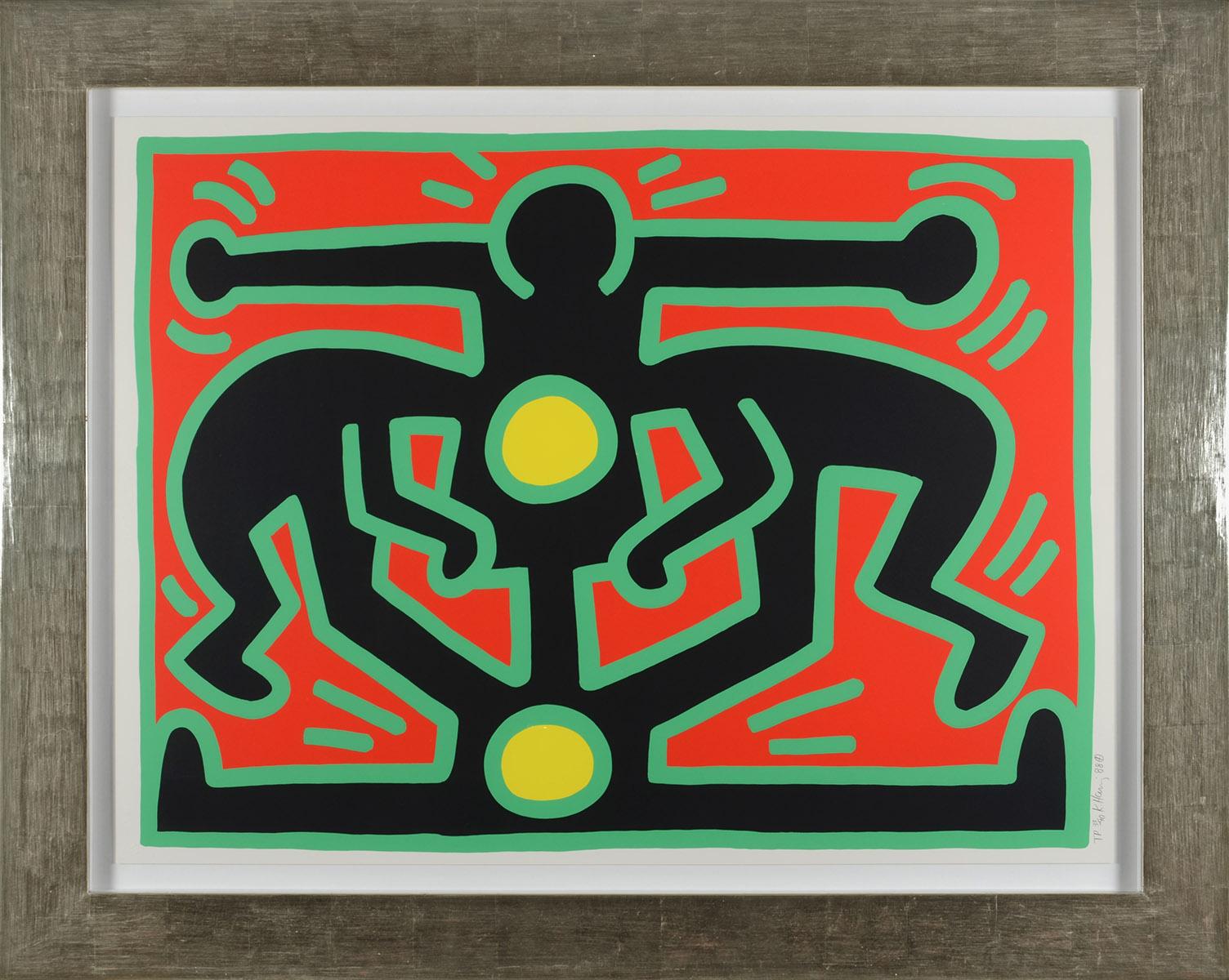 Growing, 1988 #2 - Pop Art Print by Keith Haring