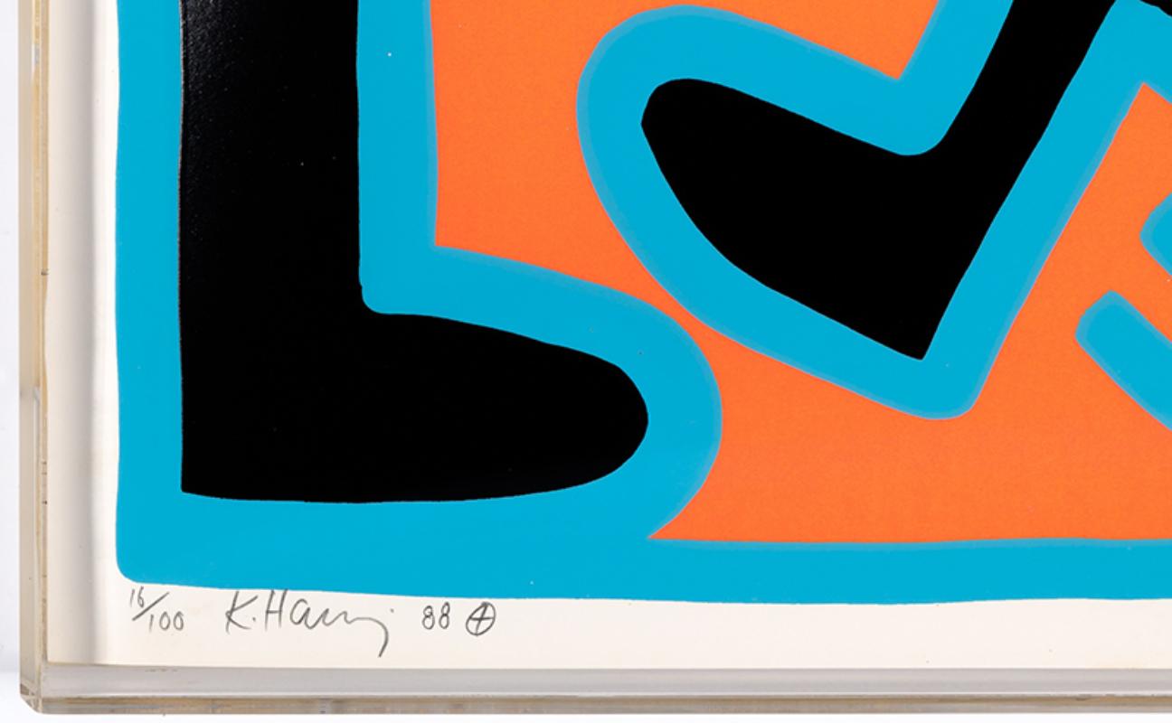Growing #2 - American Modern Print by Keith Haring