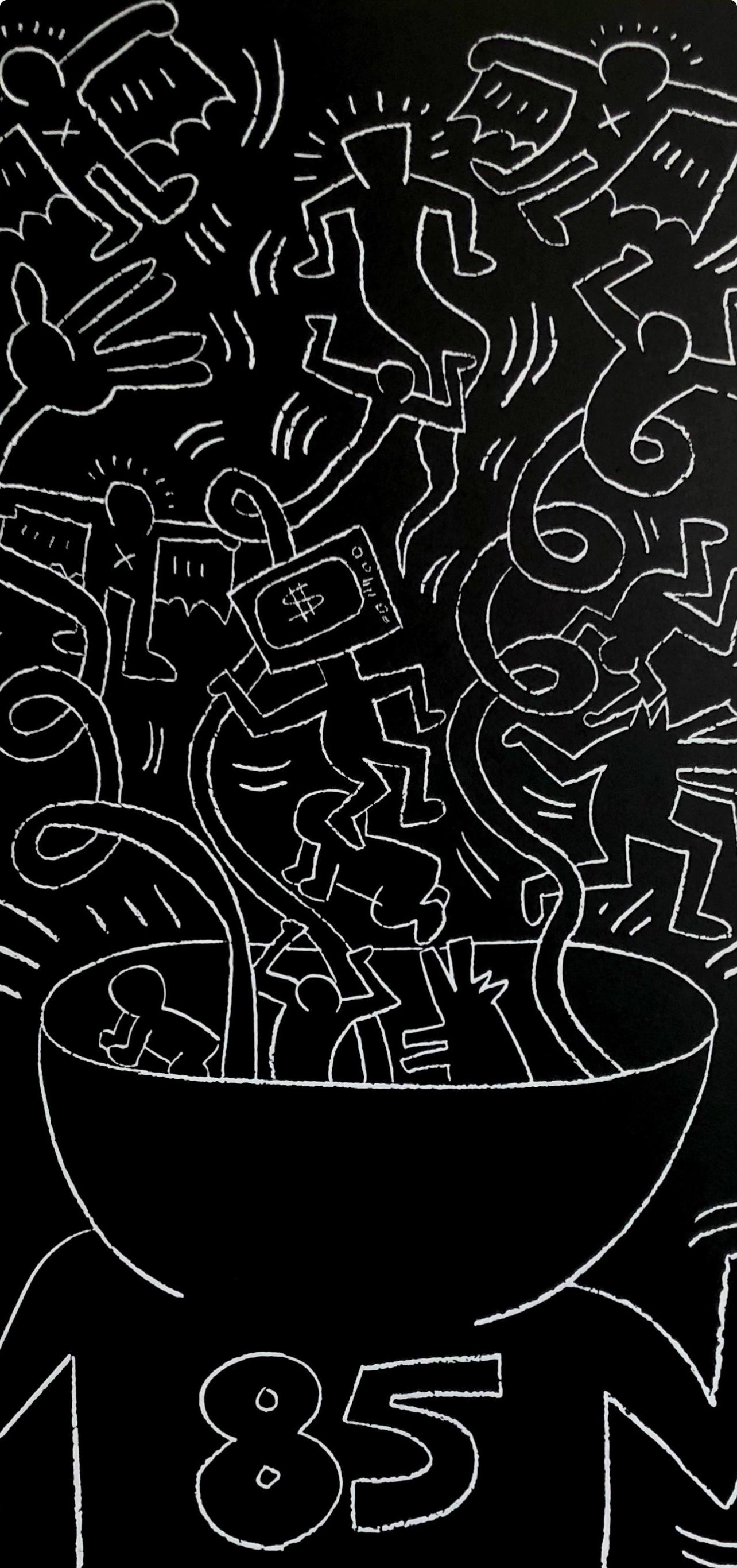 Haring, Future Primeval, 1990 (après) - Pop Art Print par Keith Haring