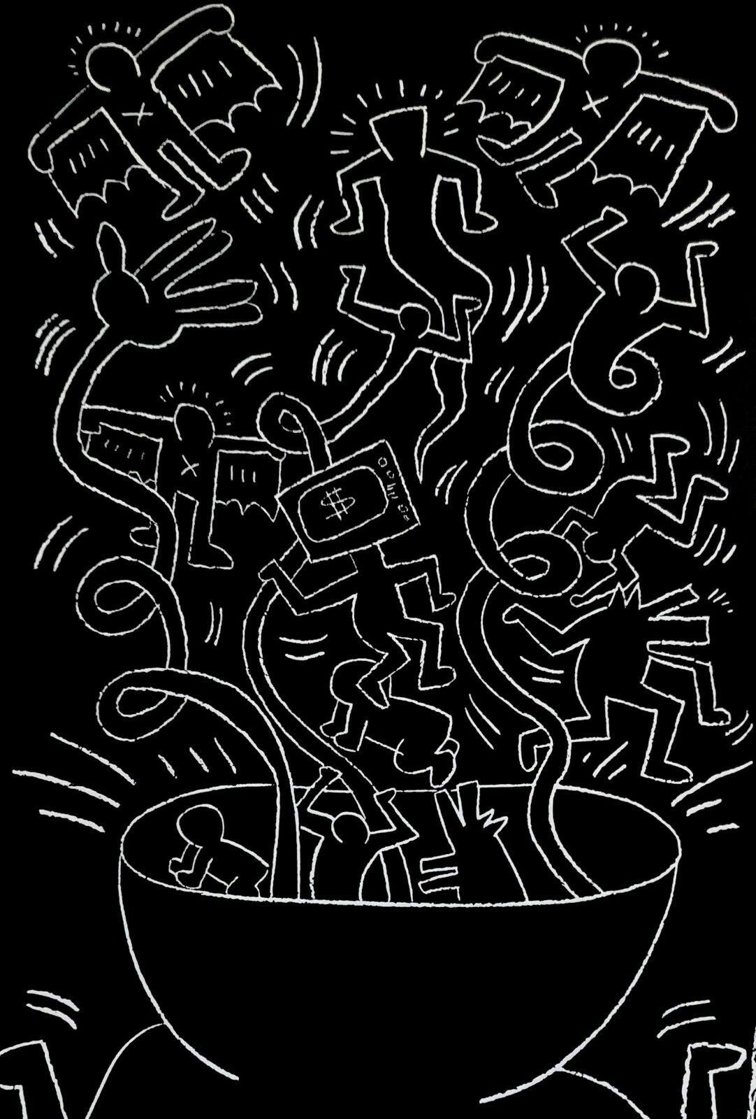 Haring, Future Primeval - Print by Keith Haring