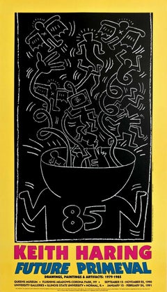 Haring, Future Primeval, Queens Museum of Art, 1990 (dopo)