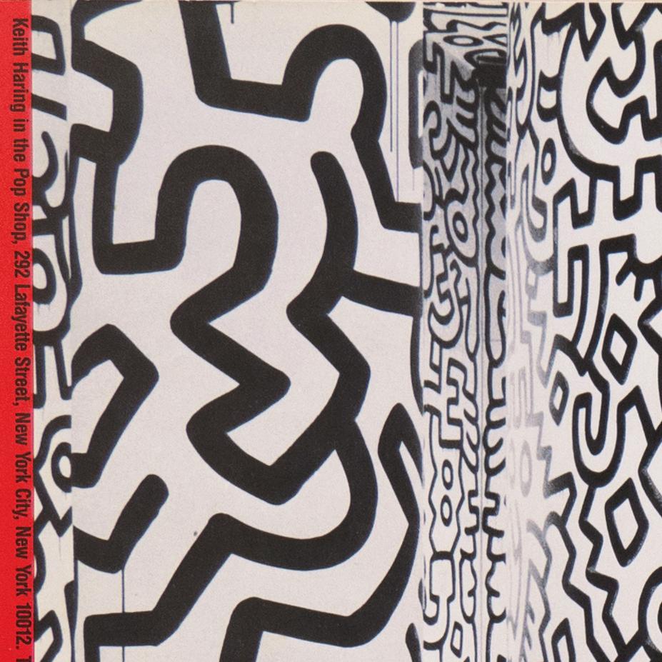 'Haring in the Pop Shop, Manhattan', Hand Signed, New York School of Visual Arts 3