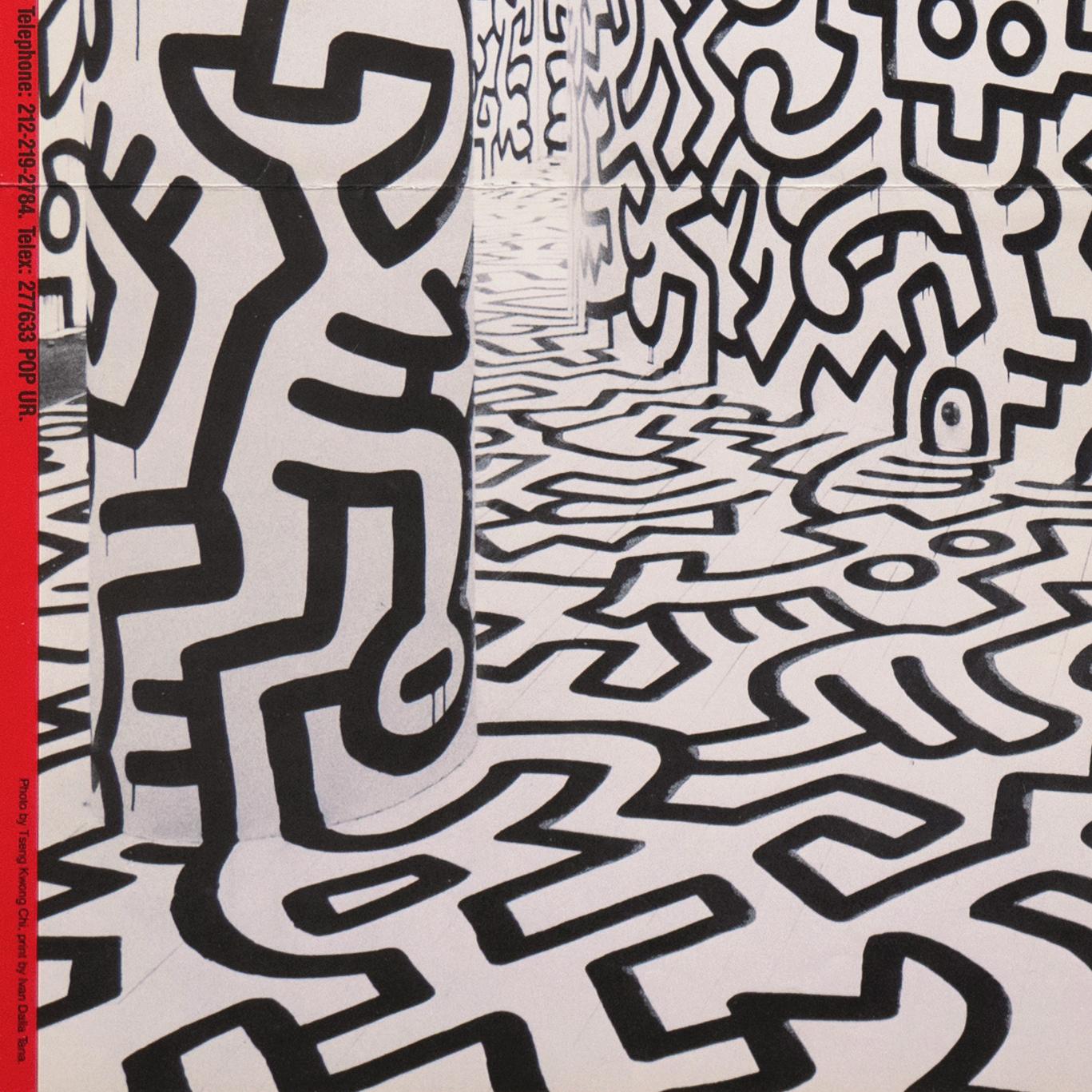 'Haring in the Pop Shop, Manhattan', Hand Signed, New York School of Visual Arts 4