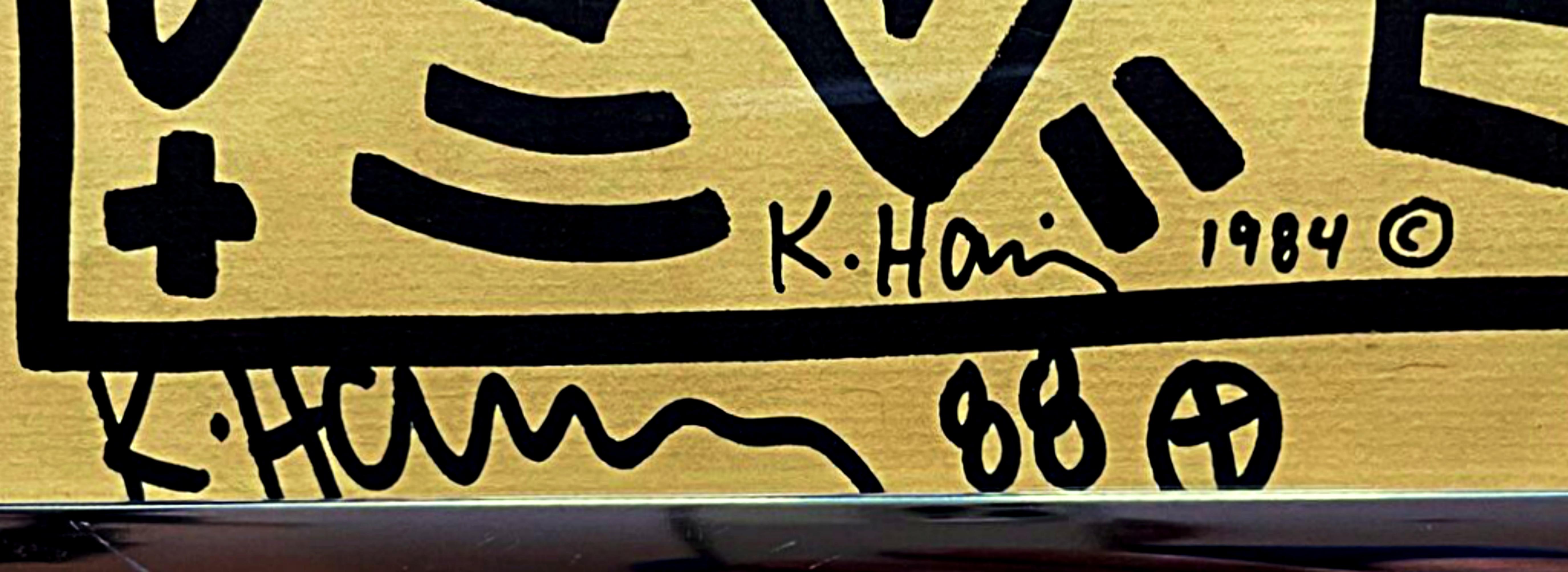 Champions: Contemporary Art Center of Cleveland (Hand signed by Keith Haring) For Sale 1