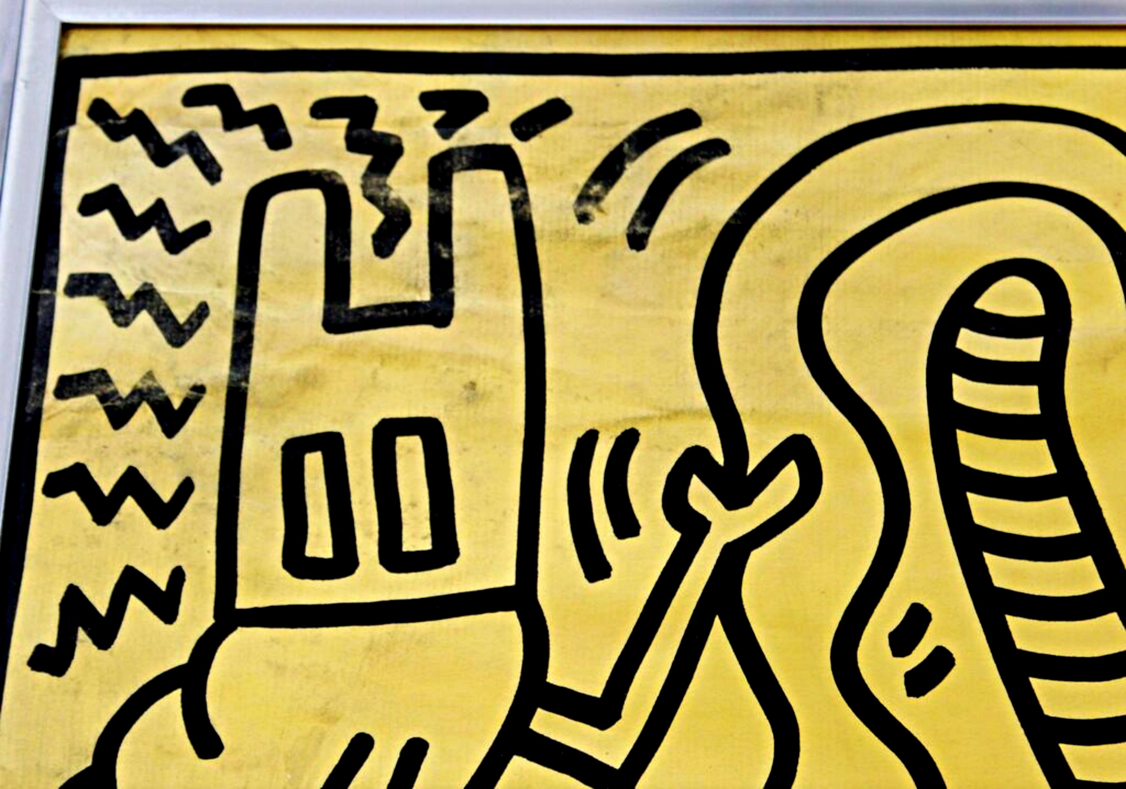 Champions: Contemporary Art Center of Cleveland (Hand signed by Keith Haring) For Sale 3