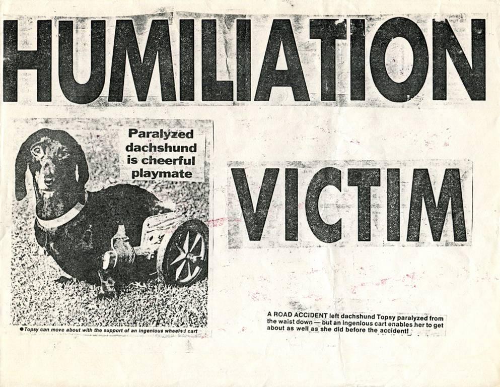 Humiliation Victim - Print by Keith Haring