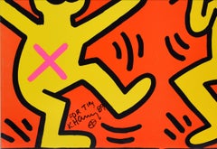 IGNORANCE=FEAR/ SILENCE=DEATH - Keith Haring - Serigraph - Contemporary - 1989