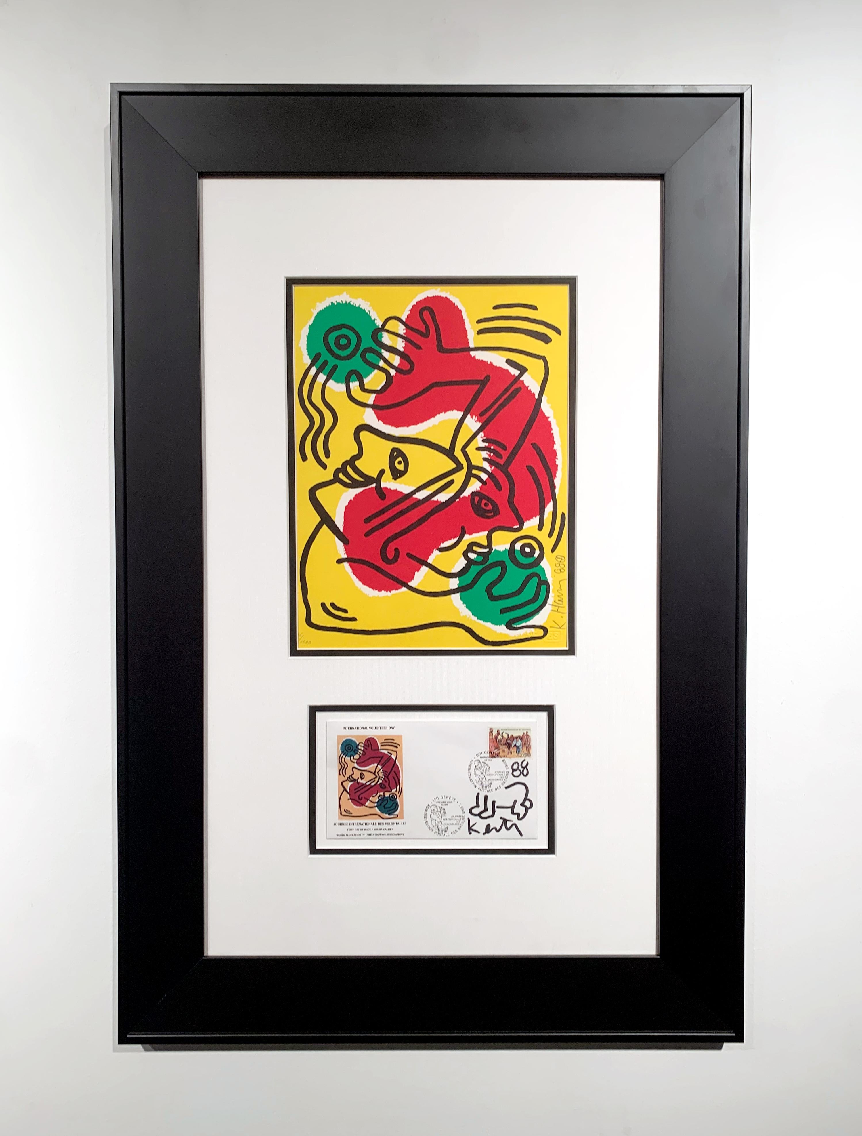 International Volunteer Day - Print by Keith Haring