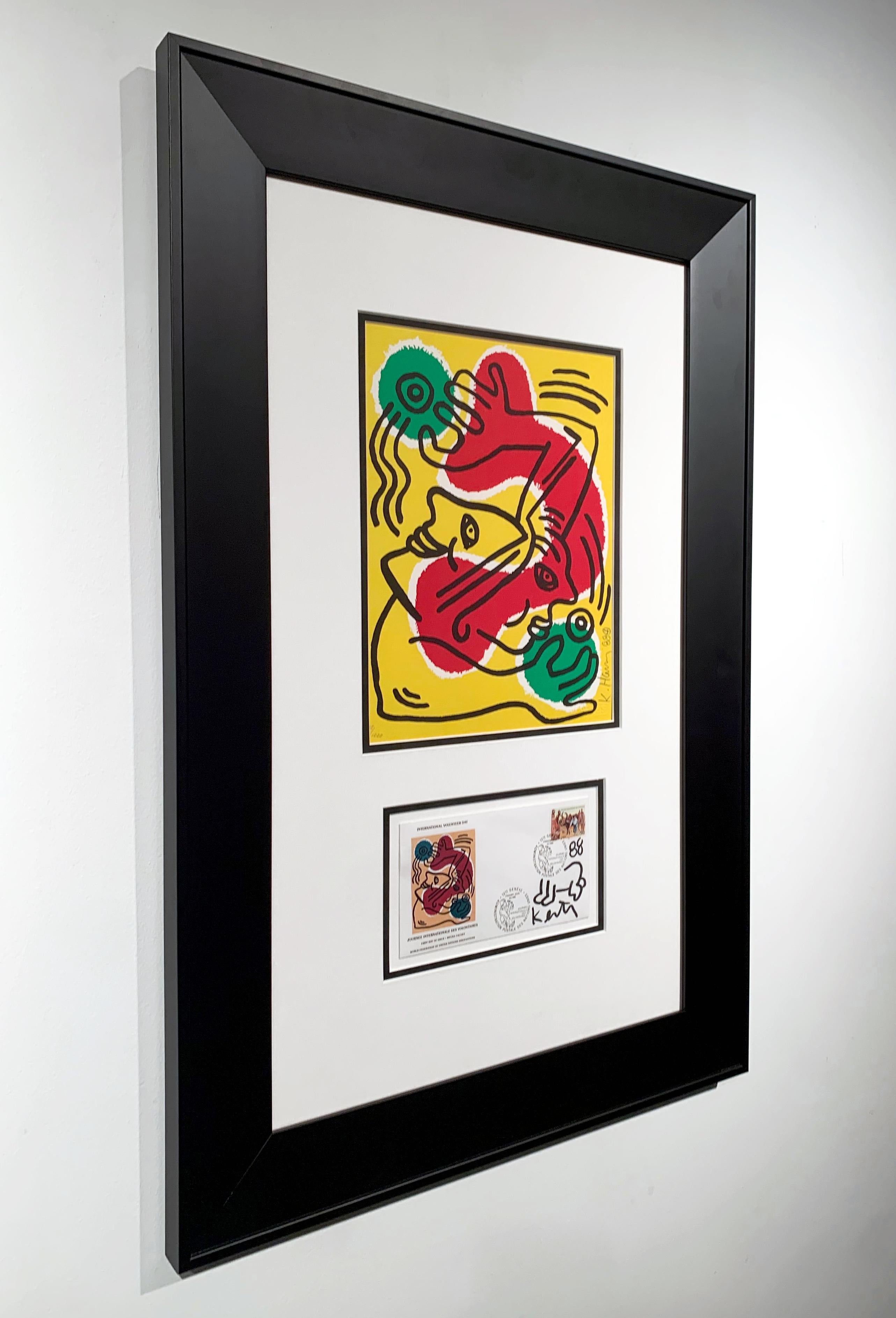 International Volunteer Day - Pop Art Print by Keith Haring