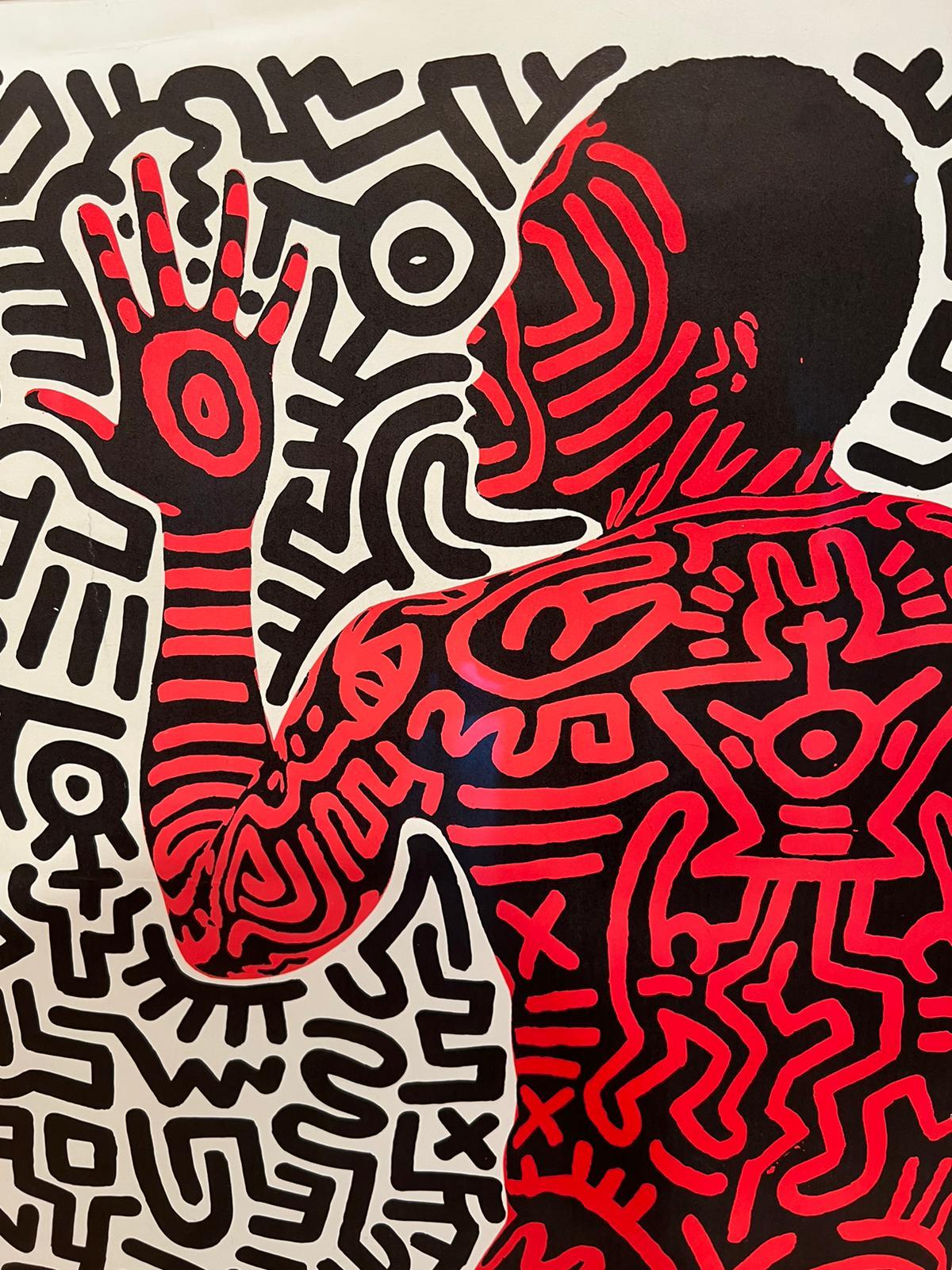 Into 84 - Impression de Keith Haring, signature rare 3