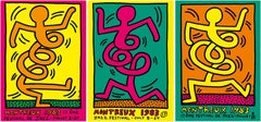 Jazz : Swing Guy - Complete set of 3 Screenprint Posters, Montreux 1983