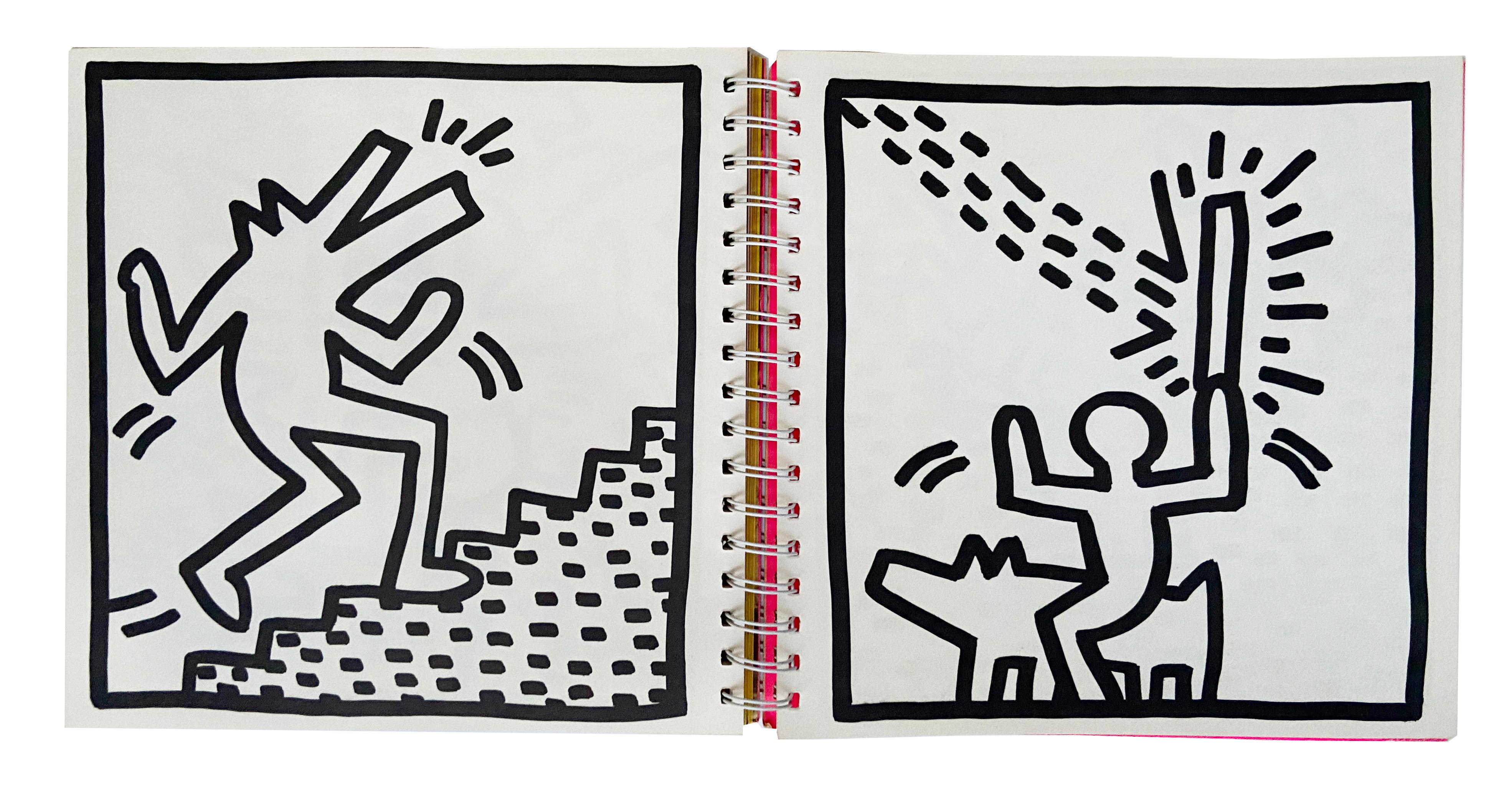 Keith Haring 1982 (Keith Haring Tony Shafrazi spiral catalog) For Sale 8