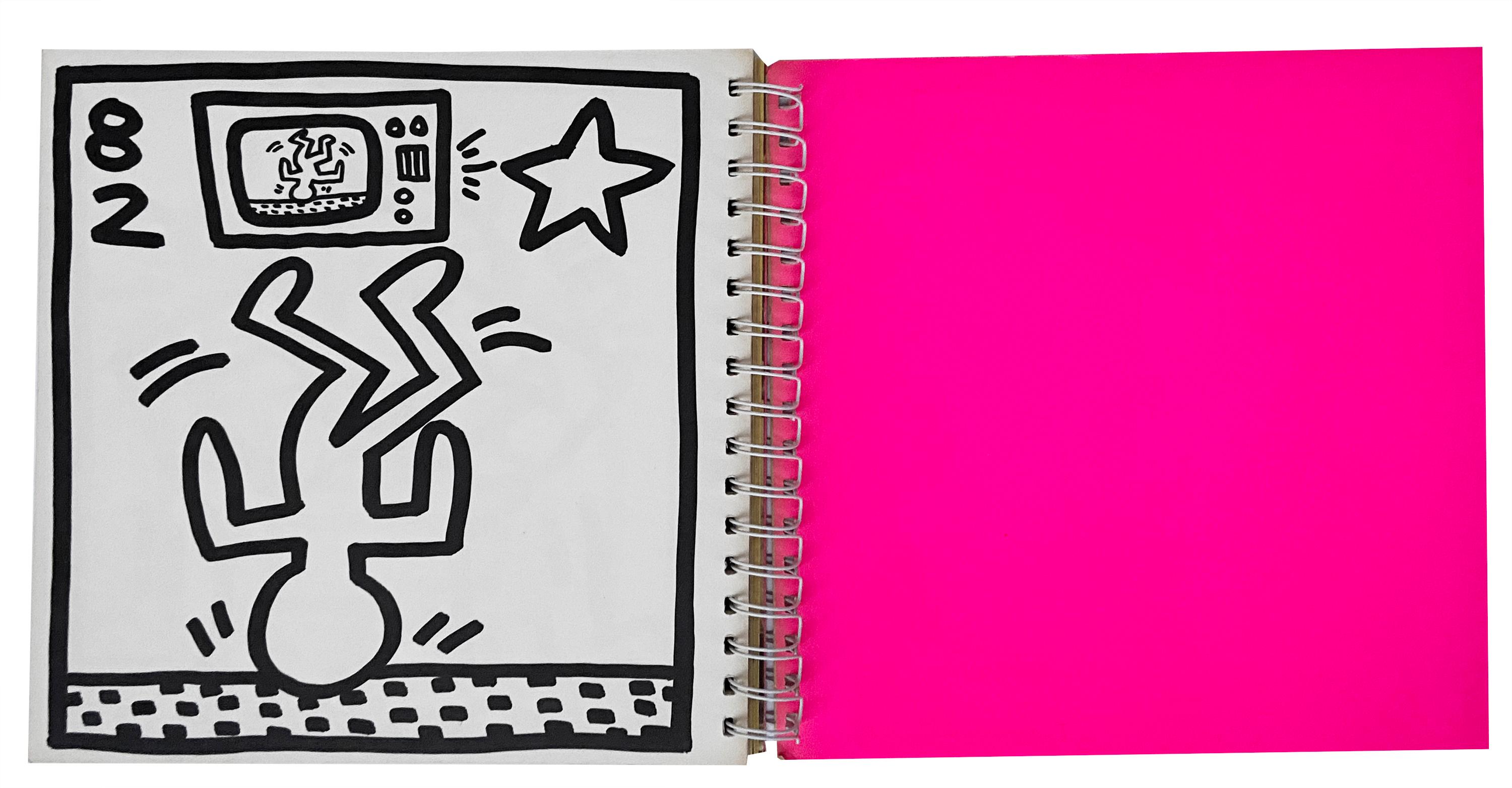Keith Haring 1982 (catalogue en spirale Keith Haring Tony Shafrazi) en vente 10