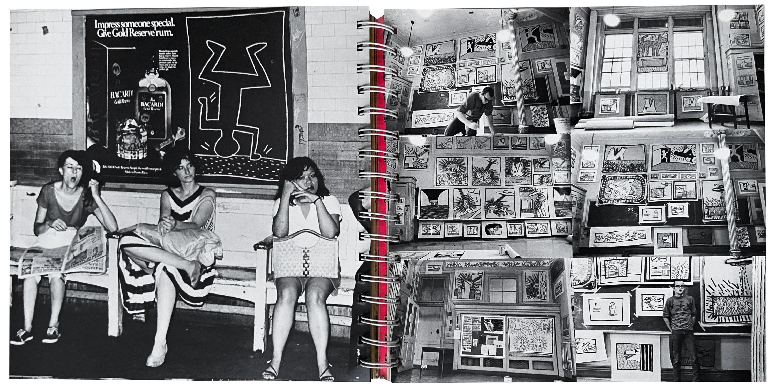Keith Haring 1982 (catalogue en spirale Keith Haring Tony Shafrazi) en vente 14
