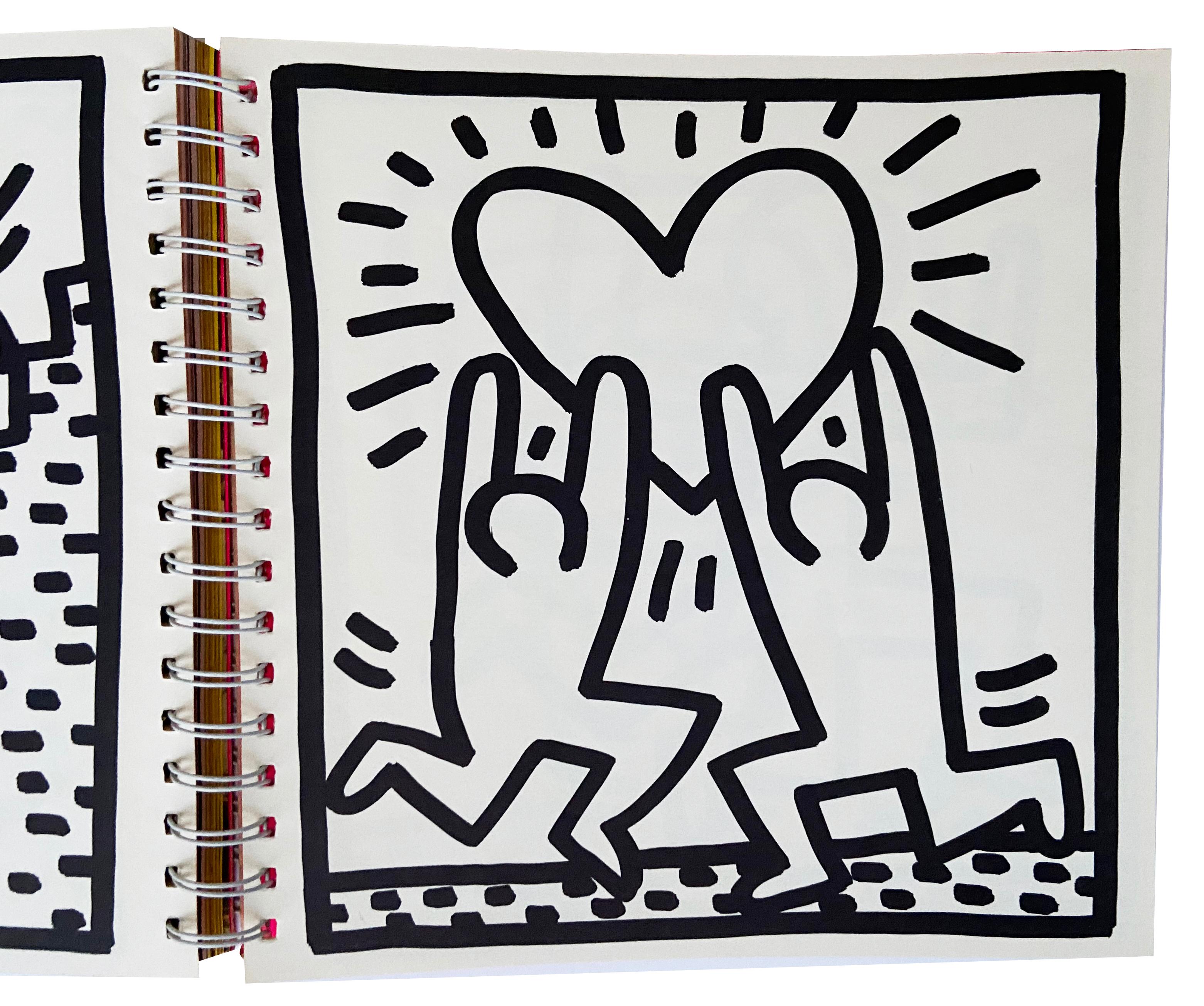 Keith Haring 1982 (catalogue en spirale Keith Haring Tony Shafrazi) en vente 4
