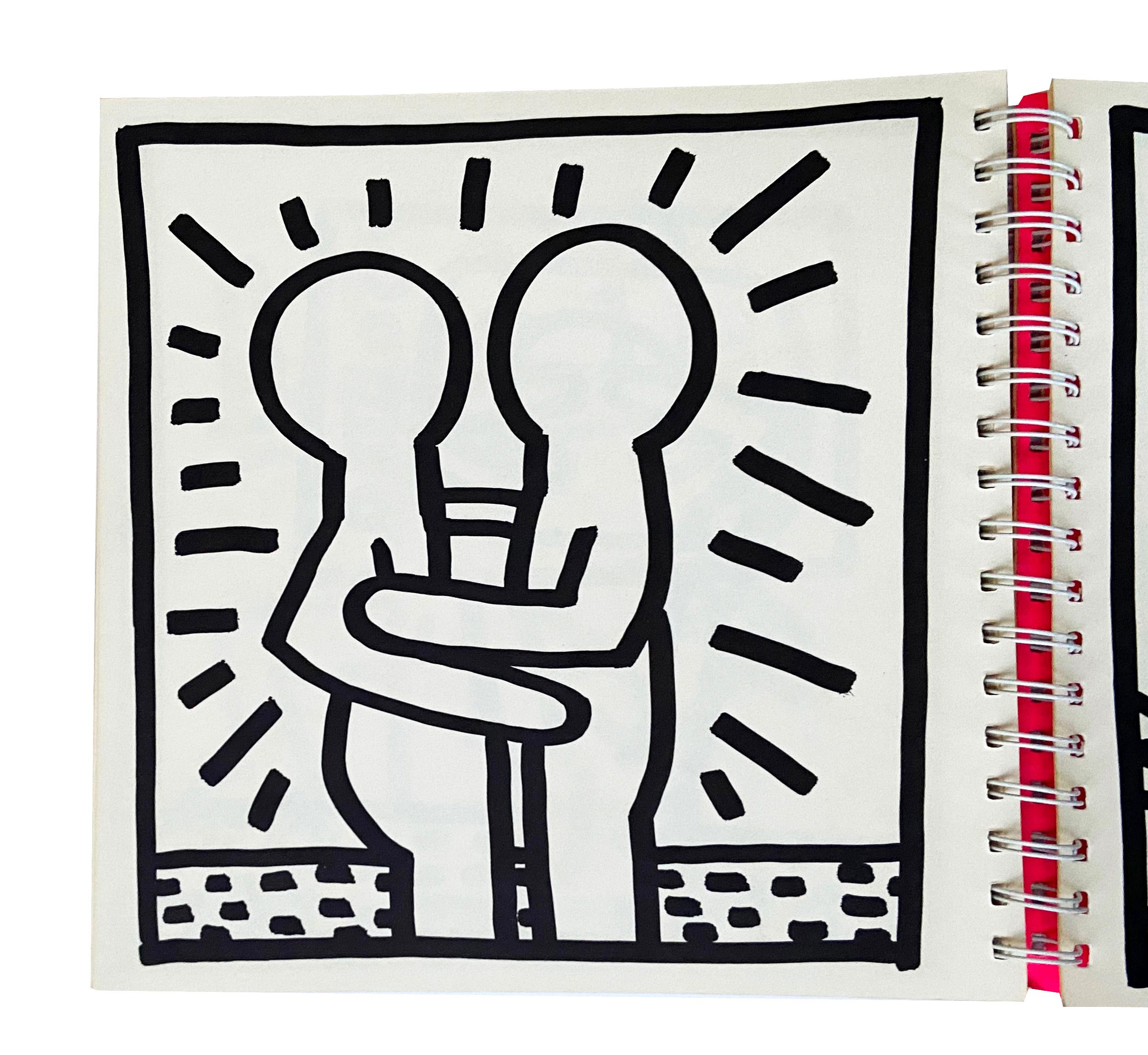 Keith Haring 1982 (catalogue en spirale Keith Haring Tony Shafrazi) en vente 6