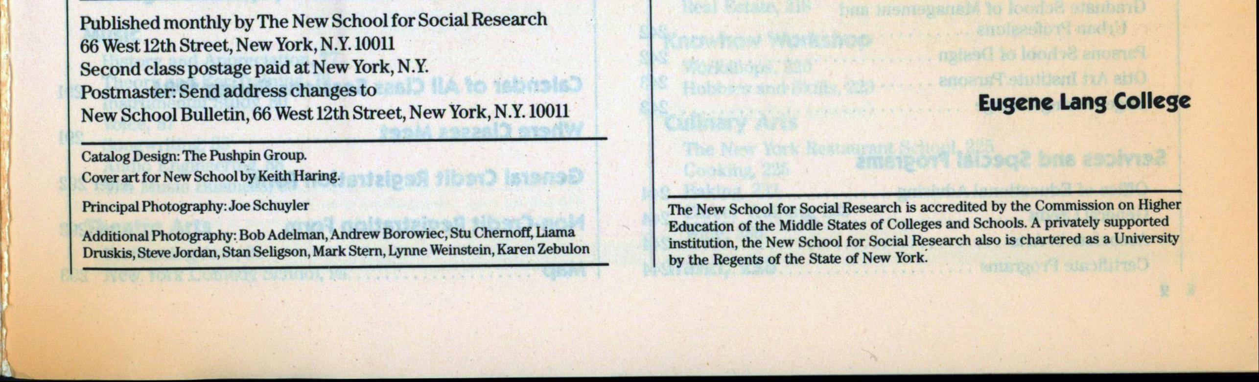 Keith Haring 1986 cover art (Keith Haring new school) 1