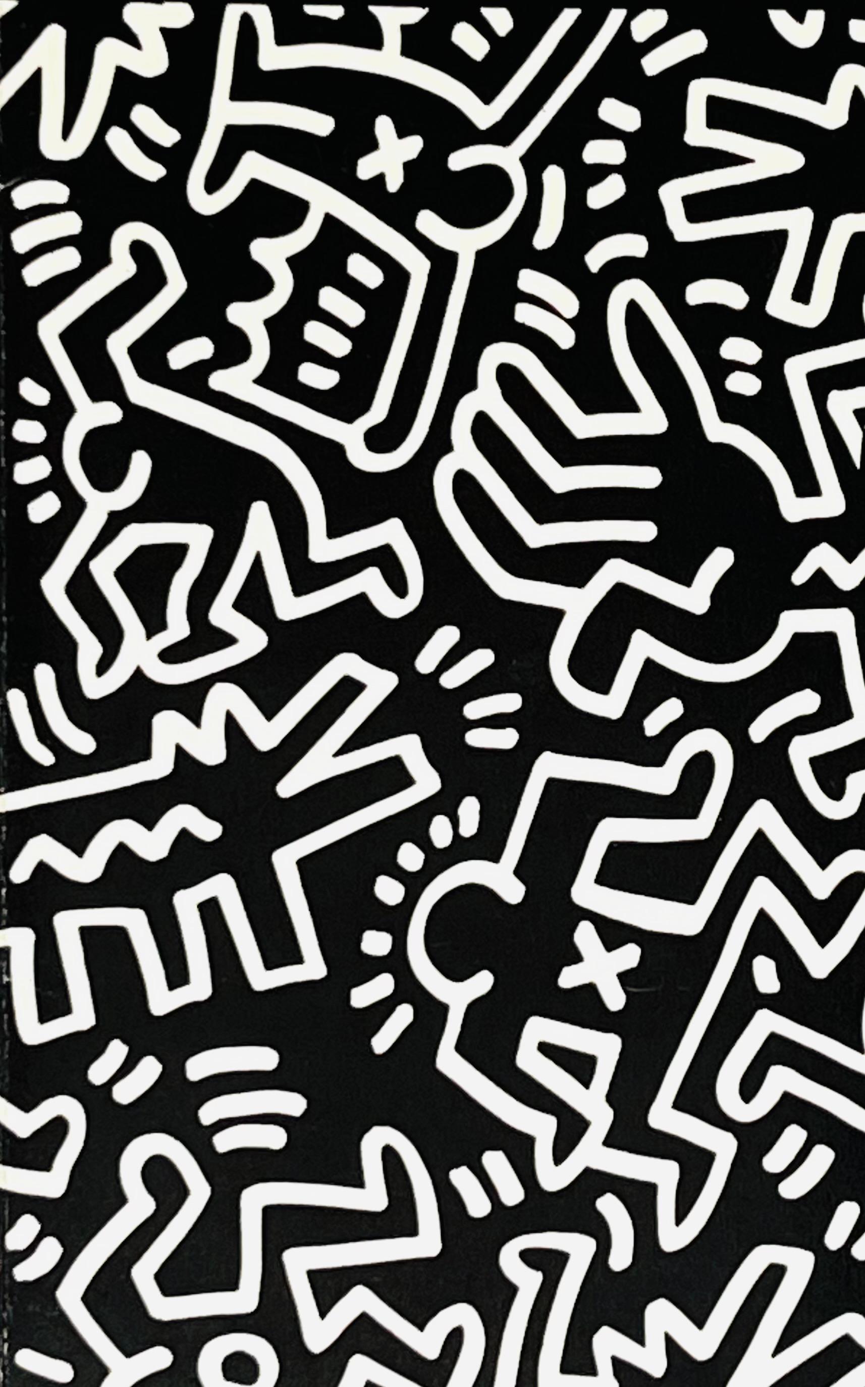 Keith Haring 1986 illustration art (Keith Haring new school) For Sale 7