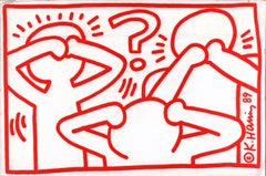 Keith Haring Act Up 1989 Maler (Keith Haring Aktivist)