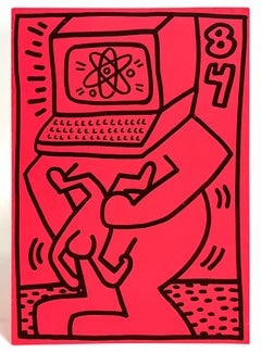 Keith Haring Paul Maenz gallery 1984 (announcement)