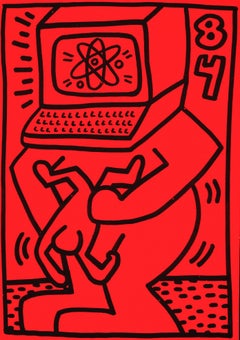 Galleria Keith Haring Paul Maenz 1984 (annuncio)