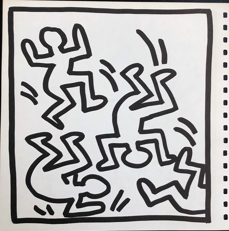 Keith Haring Keith Haring barking dog lithograph 1982 (Haring