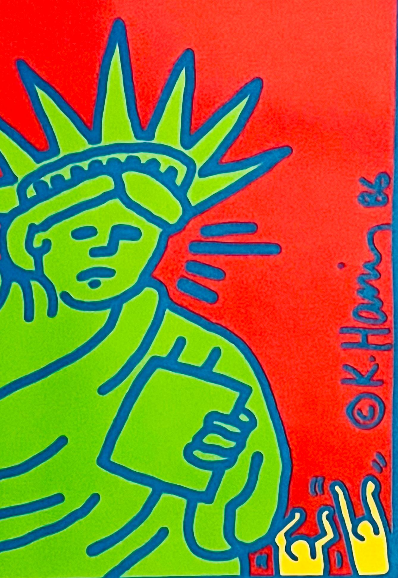 Keith Haring Citykids 1986 (cartel) en venta 1