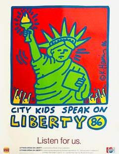 Keith Haring Citykids 1986 (poster)