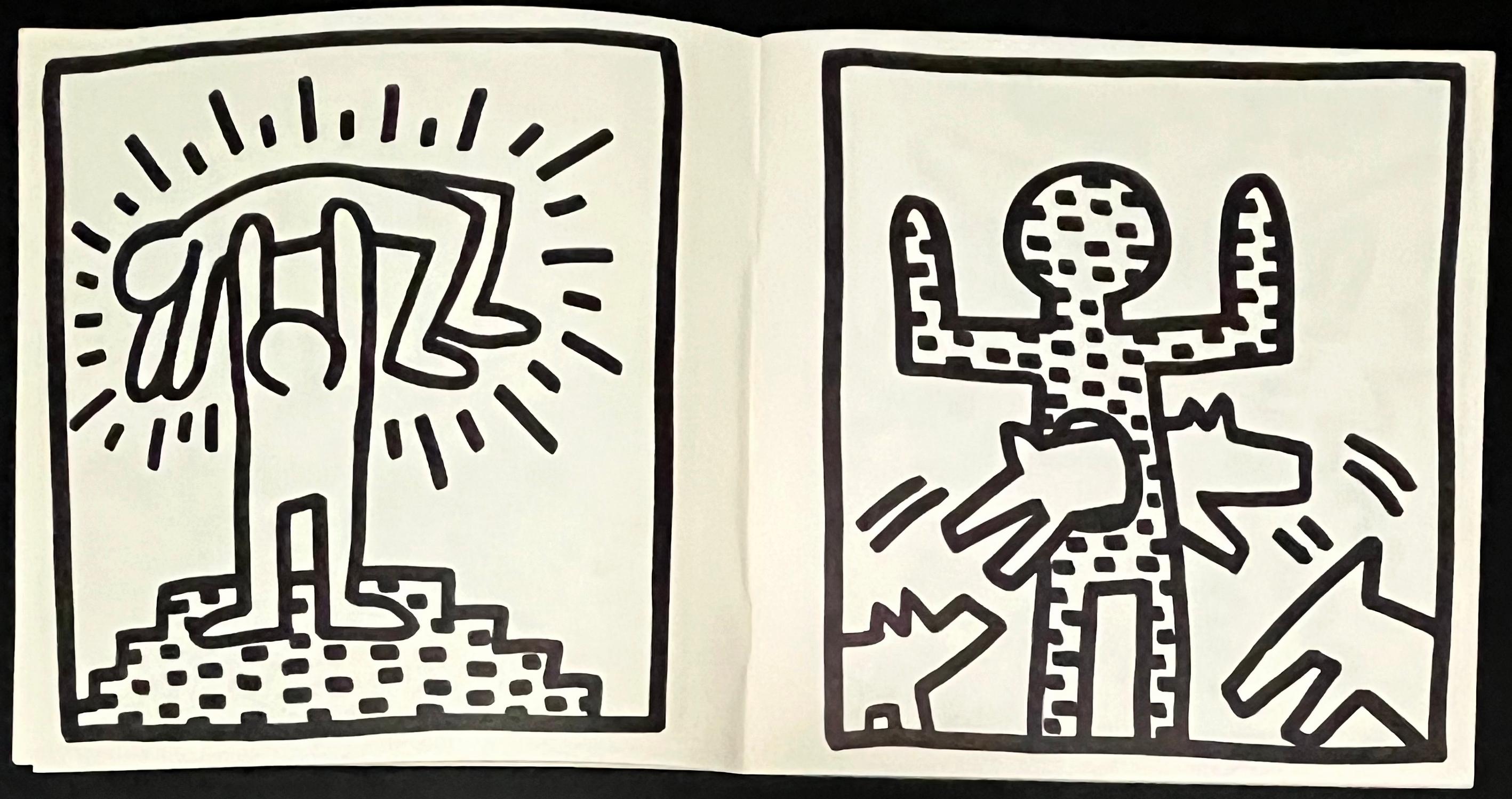 Keith Haring Coloring Book 1982 9