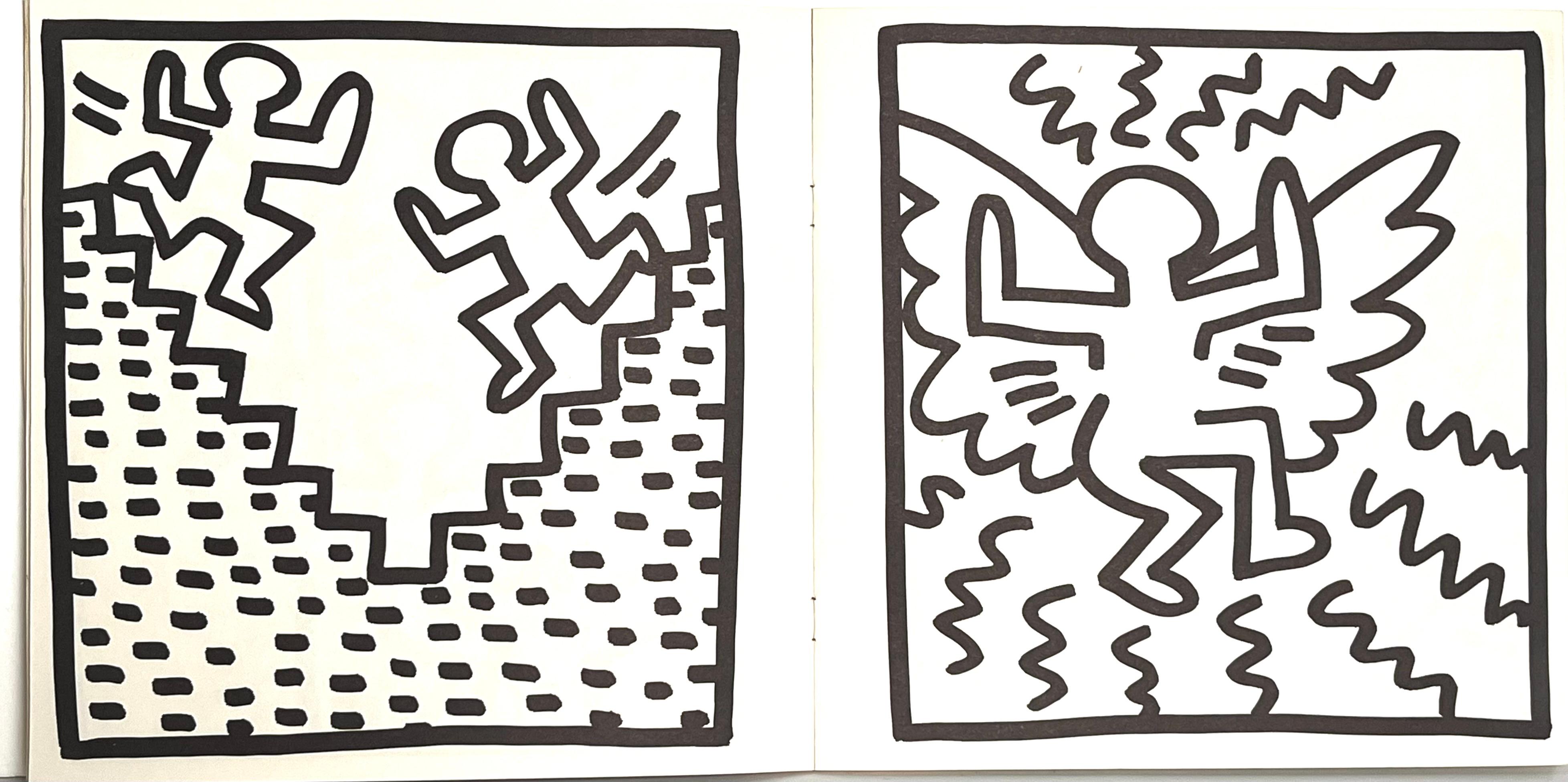 Keith Haring 1982 Coloring Book (Keith Haring Tony Shafrazi gallery 1982) For Sale 8